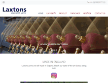 Tablet Screenshot of laxtons.com